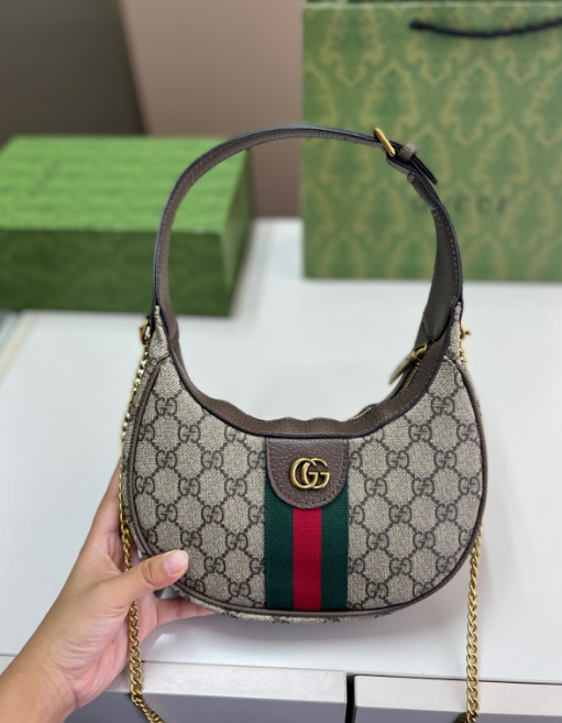 Bolso de hombro Ophidia tamaño pequeño