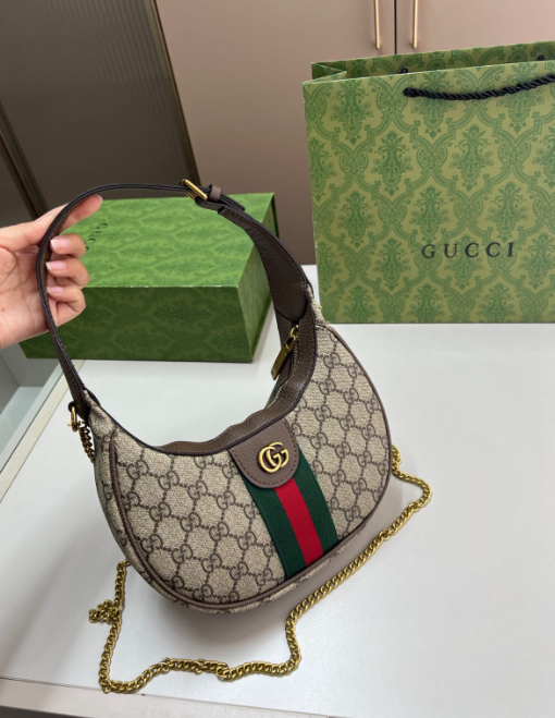 Bolso de hombro Ophidia tamaño pequeño